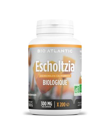 Escholtzia Organic - 300 mg - 200 tablets