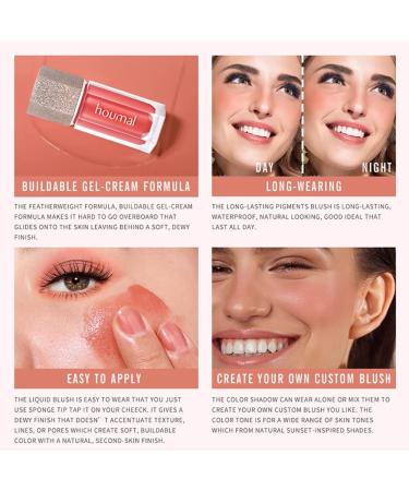Korean Soft Cream Liquid Blush Stick - Moisturizing Formula for Natural-Looking Cheeks - Buy Online on GoSupps.com