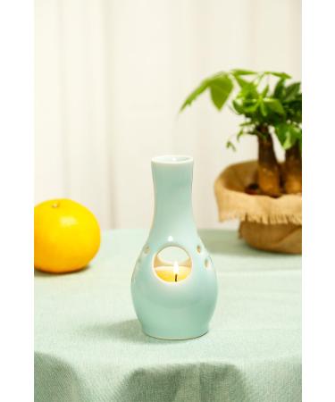 Bluebell Candle-Vase 2-in-1 | Aromatherapy Candles & Home Decor | Ideal Gifts for Women Birthdays Christmas & New Homes | 45h Soy Wax Burning Time - Buy Online on GoSupps.com