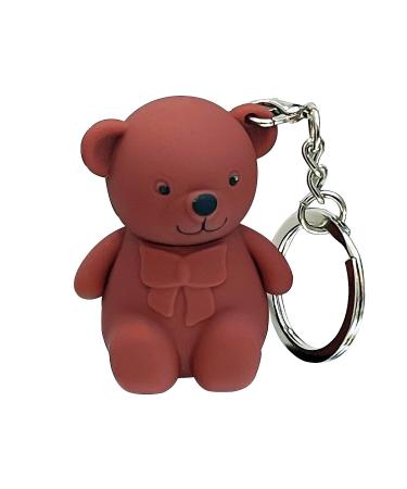 6Pcs 2 in 1 Bear Keychain Lipsticks Set - Waterproof Velvet Matte Lipstick & Lip Gloss for Long-Lasting Beauty Makeup - Ideal for Office Lady - Cute Bear Design - Buy Online on GoSupps.com