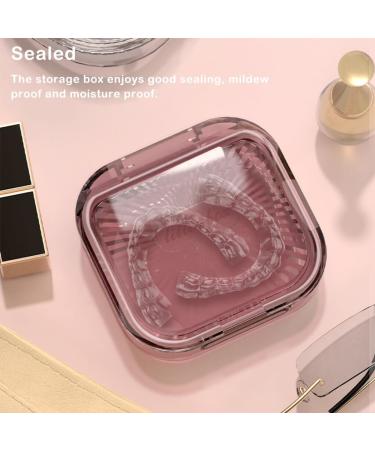dijiusidy Portable Dental Case Braces Storage Box Seal with Partition Dust-proof Cotton Swab Holder for Travel Home Business Gray S S Grey - Buy Online on GoSupps.com