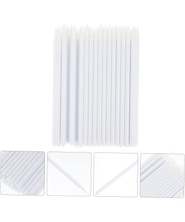 FRCOLOR 100pcs Disposable Eyeliner Brush Make up Applicators for Face Disposable Eyeliner Applicator Girl 9x6.5cm White - Buy Online on GoSupps.com