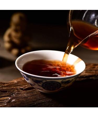 Yunnan Th Noir Th Puerh Th Cuit Rouge Shu Cha Th de Chine 500g - Buy Online on GoSupps.com