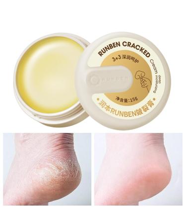 Linsition Exfoliating Foot Cream - Lotion for Dry and Cracked Feet 15 Exfoliating Foot Cream heals and moisturizes for healthy feet for extremely dry skin