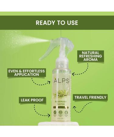 Rosemary Water for Hair Regrowth - 100ml | Natural Solution for Thicker Hair - Buy Online on GoSupps.com