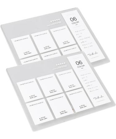 6 Color Acrylic Nail Art Display Board Perfect Presentation with Gems Beads and Rhinestones Broad Application for Salons and Home Use - Buy Online on GoSupps.com