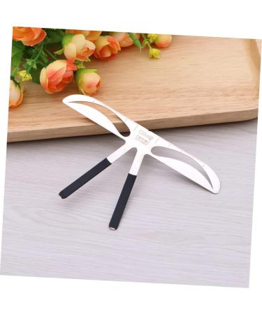 FOMIYES 3pcs Eyebrow Eyes Foot File Stickers Replacement Brow Stencils Template Balance Ruler - Buy Online on GoSupps.com