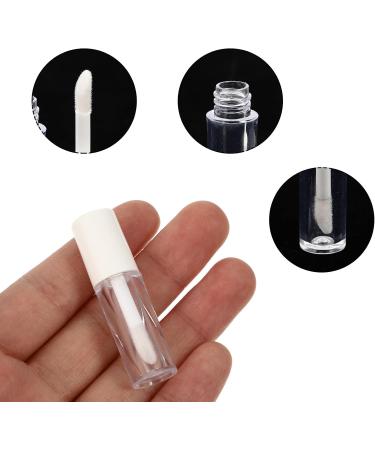 Lot de 10 Tubes L vres Vides 1 2 Ml Bouchon Blanc Contenants Rechargeables pour Gloss et Rouge L vres Liquide L gers et Portables pour Maquillage et Voyage - Buy Online on GoSupps.com