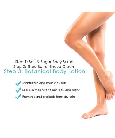 Aveline Botanical Moisturizing Post-Shave Body Lotion - Hydrate & Nourish Skin Day & Night (5oz) | International Shipping Available - Buy Online on GoSupps.com