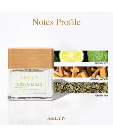 ARLYN Green Musk Eau De Parfum Inspired by Creed's Silver Mountain W. Perfume for Men Luxury Fragrance - Vegan Cruelty-Free and Eco-Conscious (1.7oz / 50ml) - Buy Online on GoSupps.com