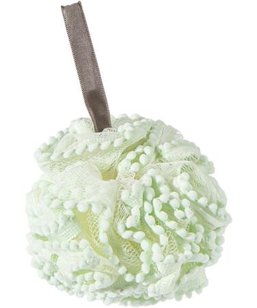 Buy Soft Exfoliating Bath Mesh Sponge - Large Green Shower Ball for Men & Women - Rich Dense Foaming - Buy Online on GoSupps.com
