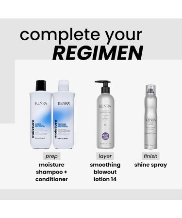 Kenra Shine Spray | Instant Weightless Shine Hairspray | Tames Frizz & Flyaways | Enhances Color Vibrancy | Lightweight No Hold | All Hair Types 5.5 Ounce (Pack of 2) - Buy Online on GoSupps.com