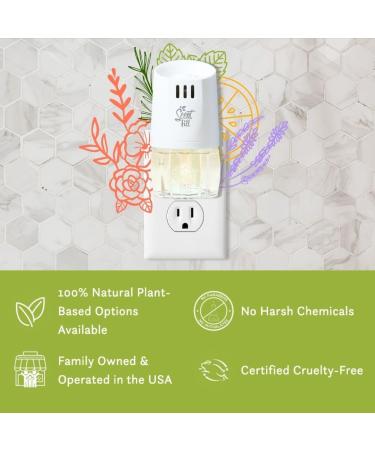 100% Natural Fresh Peppermint Plug-in Refills - Scent Fill Air Freshener | 3 Scented Oil Refills for a Refreshing Home - Buy Online on GoSupps.com