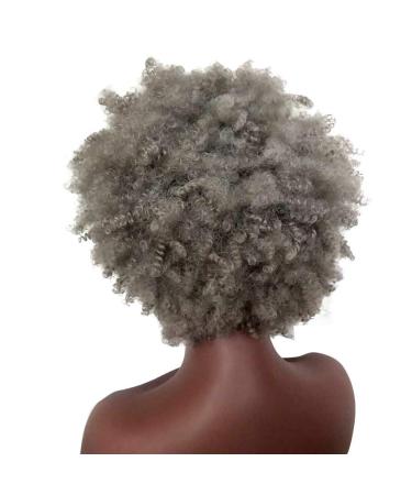 Shop Women's Silver Wavy Curly Synthetic Wig - 80s 70s 60s Retro Styles | International Shipping - Buy Online on GoSupps.com