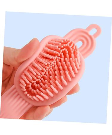 Shop Sewoart Double-Sided Shampoo Brush - Silicone Leather Scalp Massager & Hair Comb for Effective Scale Removal | International Shipping Available - Buy Online on GoSupps.com