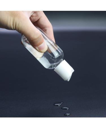 TrendBox 60ml Empty Plastic Refillable Bottles - Disc Top Flip Cap - 6 Pack | Ideal for Essentials Shipping Worldwide - Buy Online on GoSupps.com