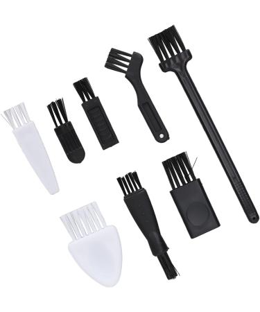 Portable Electric Shaver Cleaning Brush Set - 8pcs Sturdy PP Accessories for Optimal Grooming Care - Buy Online on GoSupps.com