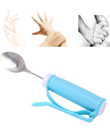 Elderly Tableware Spoon Food Eating Eating Aids Spoon Detachable Dining Utensils Rotating Holders with Auxiliary Belt for Elderly Disabled - Buy Online on GoSupps.com