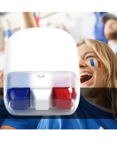  Xinhuju Face Paint Panels | Sport Sweat Resistant Waterproof Long Lasting Sports Face Paint Foundation Foundation 3 Colors Paint Markers For Fans Of - Buy Online on GoSupps.com