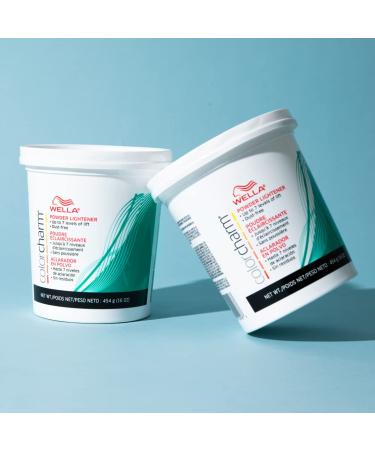 WELLA Colorcharm Powder Hair Lightener 1.1 oz - Professional Hair Bleaching Packet - Buy Online on GoSupps.com