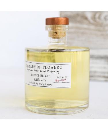 Shop Library of Flowers Forget Me Not Bubble Bath 17 fl. oz - Osmanthus Rice Powder White Orchid - Relaxing & Moisturizing Bath Soap with Avocado Oil & Green Tea - Buy Online on GoSupps.com