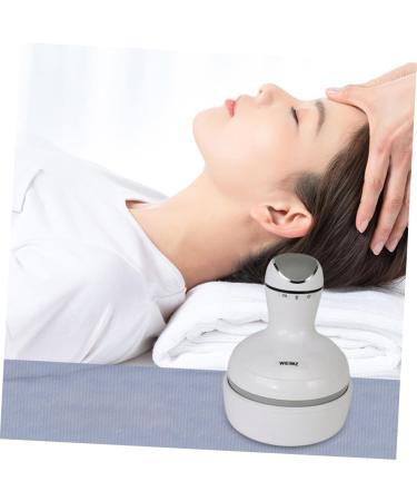 ULTECHNOVO Electric Scalp Massager | White Head Massager for Relaxation & Stress Relief | International Shipping Available - Buy Online on GoSupps.com