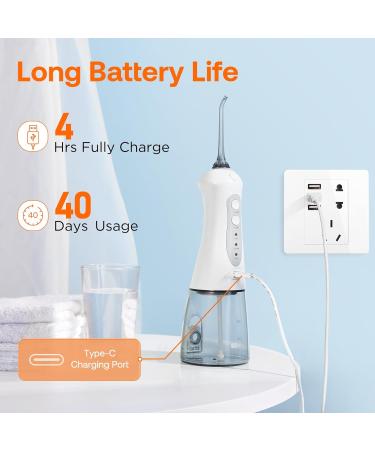 Buy Bitvae Cordless Water Flosser | 6 Jet Tips 3 Modes for Ultimate Oral Care | Ultra-Fine 0.06mm Water Stream | International Shipping Available - Buy Online on GoSupps.com