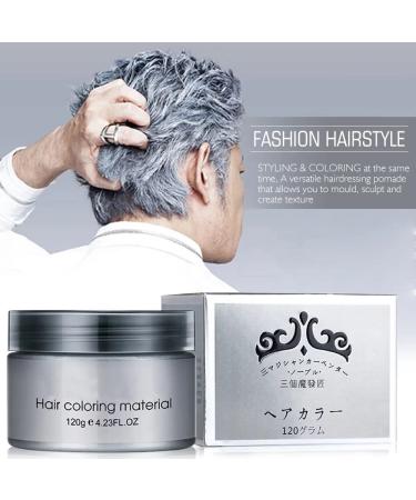 Multi-Color Hair Coloring Wax - 6 Temporary Shades for Unisex Styling | DIY Hair Dye Cream for Daily Use & Parties - Buy Online on GoSupps.com