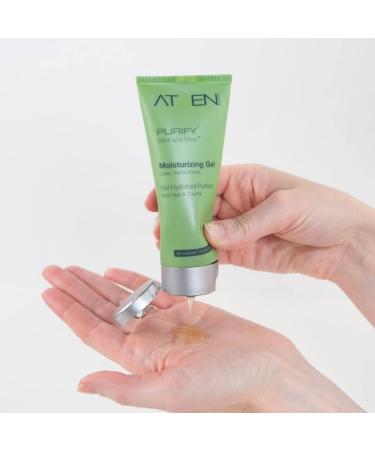 ATZEN Purify Moisturizing Gel | Organic Face Cream | Controls Oily & Acne Skin | Corrects Facial Imbalances | Safe For Around Eye Area | Non Comedogenic Makeup Base | Cruelty Free Paraben Free Vegan & Non GMO (1.7 oz) - Buy Online on GoSupps.com