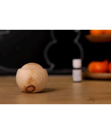 Buy Decorative Pine Wood Scented Eye Box | Essential Oil Fragrance Dispenser with Overdose Protection - International Shipping Available - Buy Online on GoSupps.com