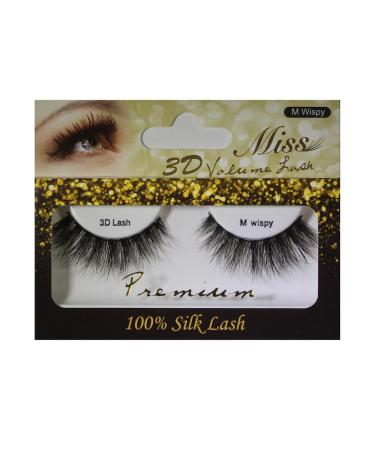Buy Miss Lashes 3D Volume Silk Eyelash Extensions (M Wispy) - 4 Packs for Stunning Looks | International Shipping Available - Buy Online on GoSupps.com