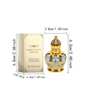 Women's Fragrance Exquisite Hydrating Eau De Parfum Fruity Beauty Products Suitable for Special Occasions Perfume Gift for Women 0.53 Fl Oz (Pack of 4) Yellow - Buy Online on GoSupps.com