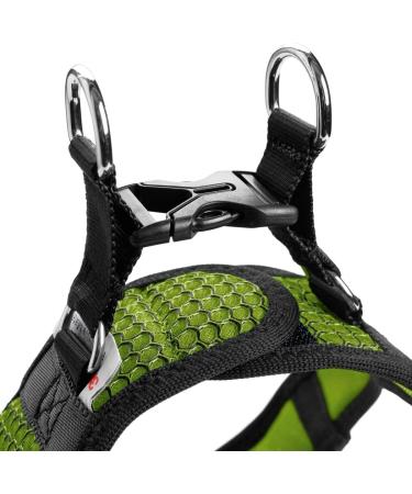 HUNTER HILO COMFORT Harness for Small Dogs | Mesh & Reflective | XXS-XS Lime - Shop Now! - Buy Online on GoSupps.com
