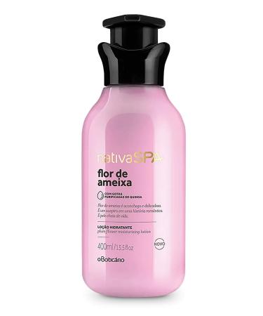 Nativa SPA body moisturizing lotion by O Botic rio ameixa flower | For moisturized and protected skin 382 g