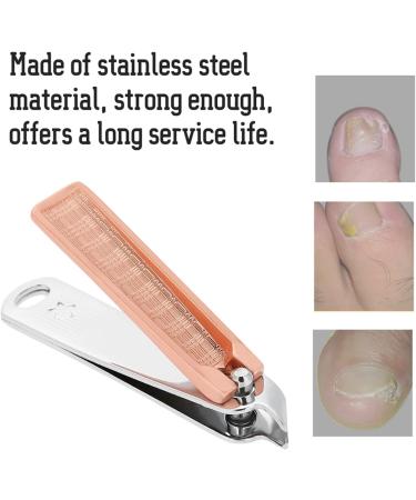 Nail Clippers Alloy Bevel Oblique Nail Cutter Manicure Pedicure Finger Toe Scissors for Home Gift - Buy Online on GoSupps.com