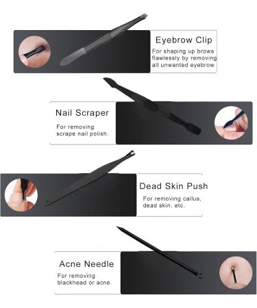 10-Piece Manicure Kit for Men & Women - Nail Clippers Toenail Clippers & Nail File - Premium Manicure Tools for Perfect Nails - Buy Online on GoSupps.com