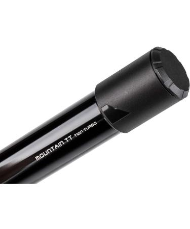 Topeak Mountain TT Twin Turbo Pump - Black | Efficient and Powerful Cycling Pump - Buy Online on GoSupps.com