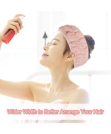 6-Piece Spa Facial Headband Set for Women - Soft Microfiber Hairband for Washing Face, Shower, Makeup, Bath, and Yoga - Buy Online on GoSupps.com