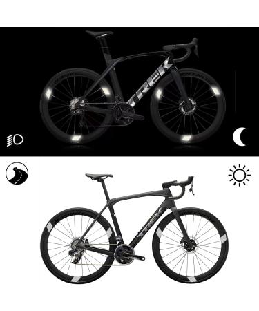 42-Piece Bicycle Rim Stickers Set | Reflective Bike Stickers for Safety | Versatile Shapes for Bikes Motorcycles Strollers & More - Buy Online on GoSupps.com