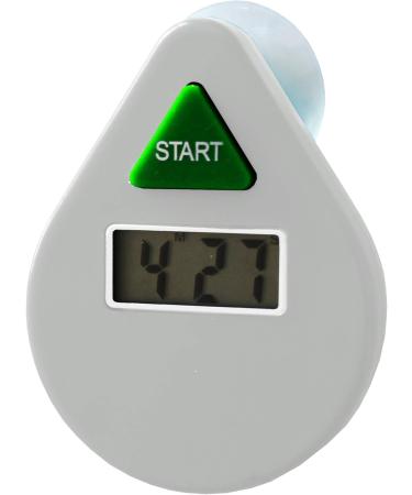 EcoSavers Shower Timer - 5 Minutes LCD Toothbrush Timer & Shower Coach - Eco-Friendly Water Saving Solution - Buy Online on GoSupps.com