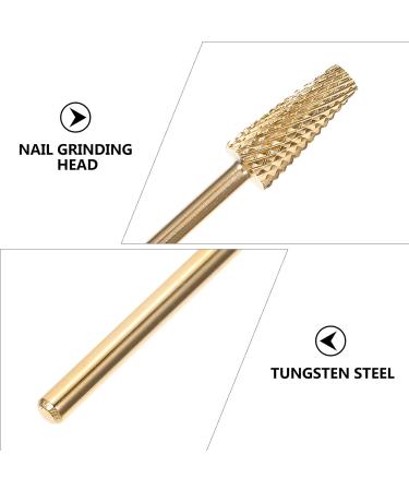 POPETPOP Nail Polisher Professional Styling Tools Pedicure Tools Nail Tools Metal Drill Bit Nail Polishing Heads Nails Gel Remover Nail Beauty Tools Nail Art Drill Bits Machine File - Buy Online on GoSupps.com