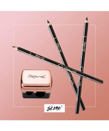 Skone Signature Rose Gold Makeup Pencil Sharpener - Eyeliner & Lip Pencil Sharpener - Buy Online on GoSupps.com