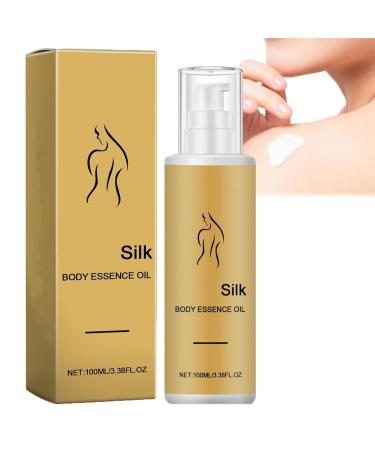 Silk Essence Body Oil, Moisturizing Body Oil, Firming, Anti-Wrinkle, Body Lotion, Collagen Lifting Body Oil, Reduce Fine Lines, Smooth Skin for Women