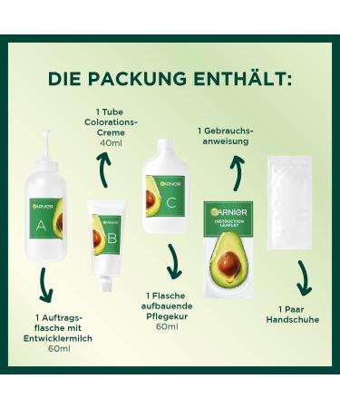 Garnier Nutrisse Permanent Hair Color 63 Dark Gold Blonde - Nourishing Cr me Tint with 8 Week Color Care - 1 Pack - Buy Online on GoSupps.com