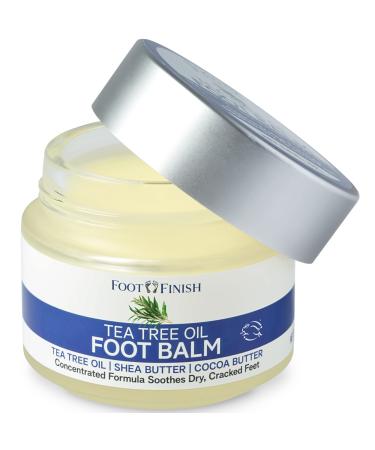 LOVE  LORI Foot Balm for Dry Cracked Feet by Foot Finish - Tea Tree Oil Balm Foot Cream for Athletes Foot Treatment - Foot Moisturizer Heel Balm & Foot Repair Cream  Dry Feet Treatment for Women