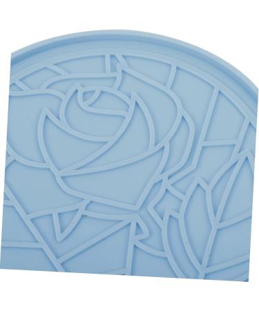 NUOBESTY Rose Silicone Mold Crafts Roses Silicone Molds DIY Mold Rose Pattern Wall Art Vintage Decorate As Shown 23.80X14.50X0.70CM - Buy Online on GoSupps.com