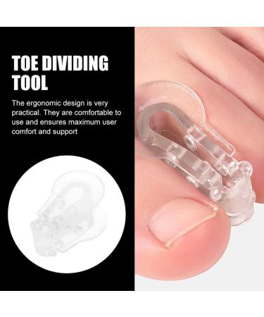 Healifty 3 Pairs Hallux Separator Spreader Correctors - Small Clear Women Spacer Protector Relief Tools - Buy Online on GoSupps.com