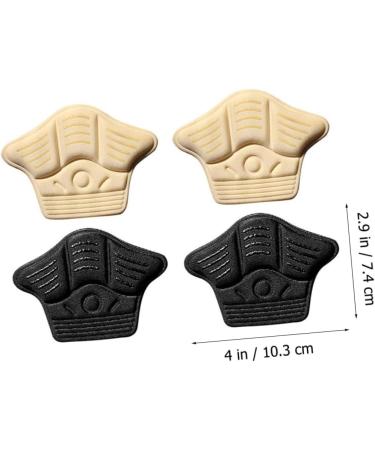 FOMIYES 2 Pairs Ladies Pumps Heel Stickers | Comfort Insoles & Anti-Drop Heel Grips for High Heels | Breathable Shoe Pads - Buy Online on GoSupps.com