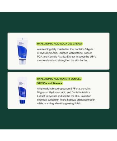 ISNTREE Skincare Travel Kit - Hypoallergenic Korean Cleanser Toner Serum Cream & Sunscreen | Shop Internationally - Buy Online on GoSupps.com