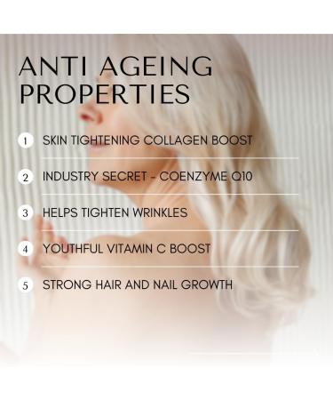 MediEvil Nutrition Bovine Collagen Powder with Vitamin C Hyaluronic Acid Coenzyme Q10 20 Soluble Servings AntiAging Formula Made in the UK Halal - Buy Online on GoSupps.com